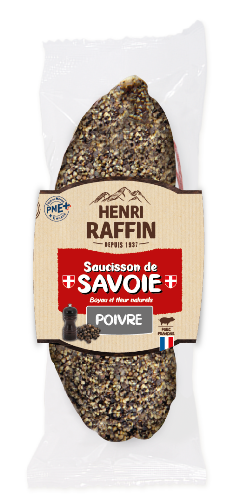 Saucisson 200g Savoie poivre